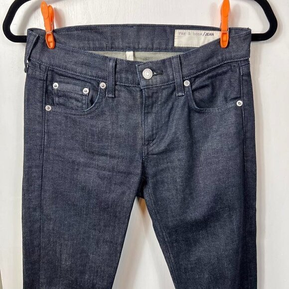 Rag & Bone Dark Wash Ankle Skinny Jeans Size 24 - Picture 3 of 10